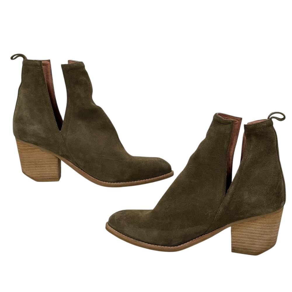 Jeffrey Campbell Orwell Festival Boots Women's SZ 10 Boho Brown Modern Western - Picture 4 of 11